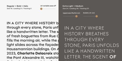 Parisco Font Poster 9