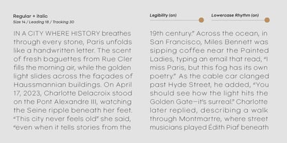 Parisco Font Poster 8