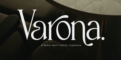 Varona Font Poster 1
