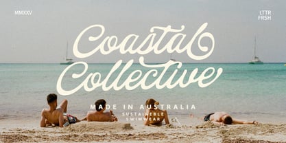 Black Editorial Script Font Poster 9