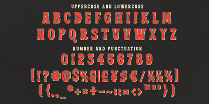 Rocket Thunder Font Poster 2