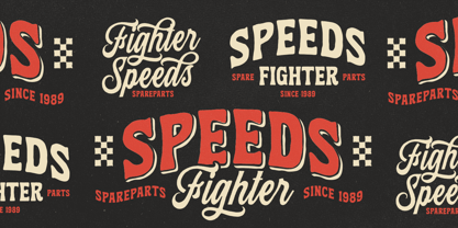 Rocket Thunder Font Poster 6