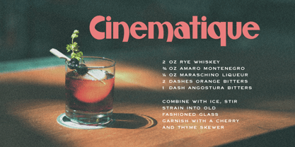 Monde Libre Font Poster 2