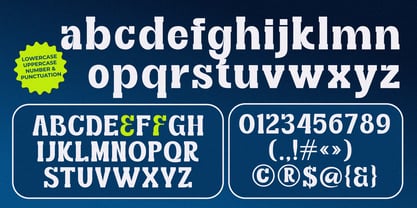 Restone Block Font Poster 8