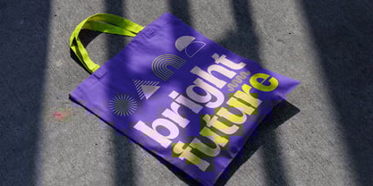 Restone Block Font Poster 4