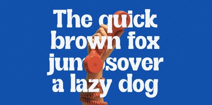 Restone Block Font Poster 11