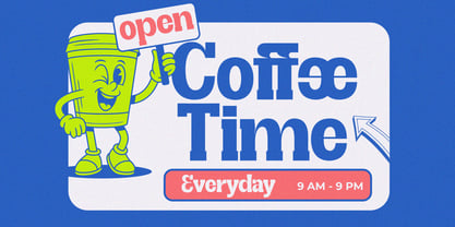 Restone Block Font Poster 13