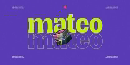 Restone Block Font Poster 10