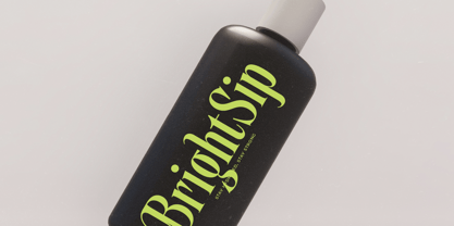 Portrait Midnight Font Poster 5