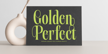 Portrait Midnight Font Poster 7