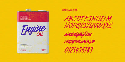 ATP Dreamies Font Poster 9