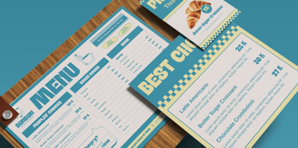 Food Brand Font Poster 9