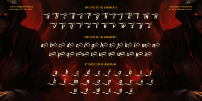 Micky Rinse Font Poster 13