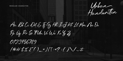 Urban Handwritten Font Poster 10