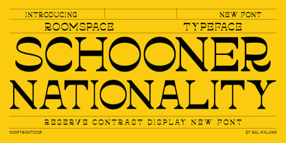 Barque cultura Font Poster 9