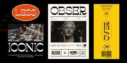 Barque cultura Font Poster 2