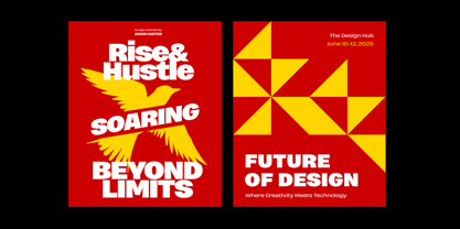 Merica Grotesk Font Poster 6