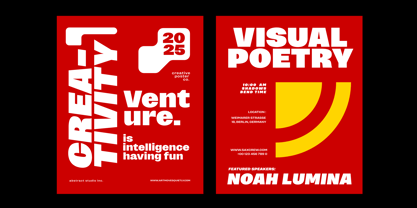 Merica Grotesk Font Poster 2