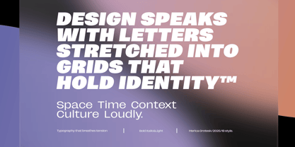 Merica Grotesk Font Poster 7