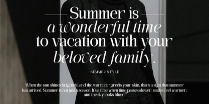 The Eliven Editorial Family Font Poster 2
