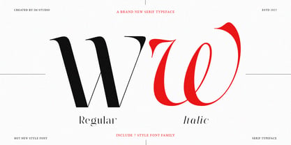 The Eliven Editorial Family Font Poster 10
