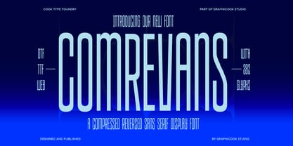 Cook Comrevans Font Poster 1