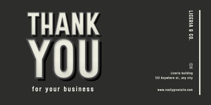 Fox Boldium Shadow Font Poster 14