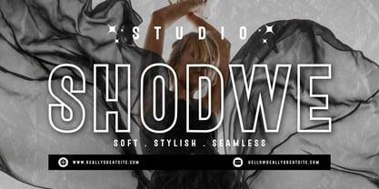 Fox Boldium Shadow Font Poster 6