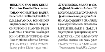 Sharp Serif Text PE Font Poster 4