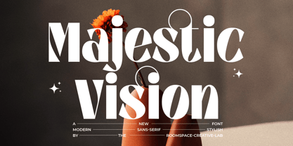Majestic Vision Font Poster 1