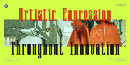 Boldark Font Poster 3