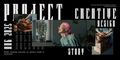 Boldark Font Poster 9