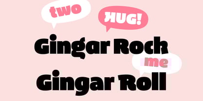 Gingar Roll Font Poster 13
