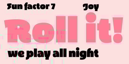 Gingar Roll Font Poster 4