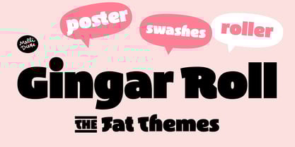 Gingar Roll Font Poster 1