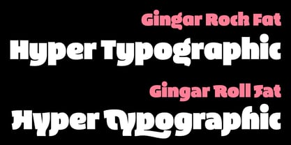 Gingar Roll Font Poster 5