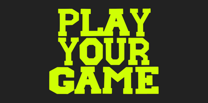 Blocksmith Font Poster 8