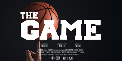 Blocksmith Font Poster 7