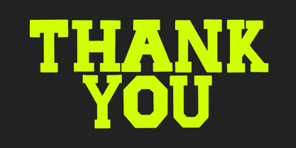 Blocksmith Font Poster 10