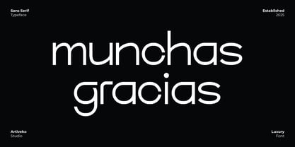 Guorta Font Poster 8