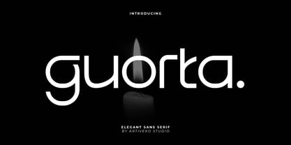 Guorta Font Poster 1