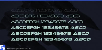 Ethnocentric Font Poster 5