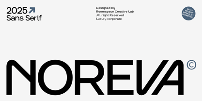 Noreva Font Poster 1