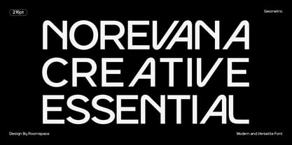 Noreva Font Poster 2