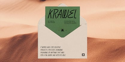 ATP Krawel Font Poster 4