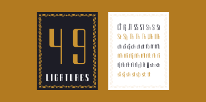 Romanova Font Poster 3