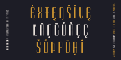 Romanova Font Poster 7