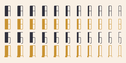 Romanova Font Poster 6