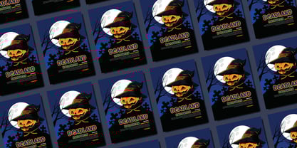 Defiled Doomed Font Poster 6