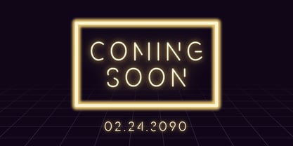 Galactica Font Poster 5